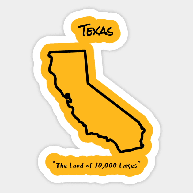 Truly Texas Sticker by LP Designs